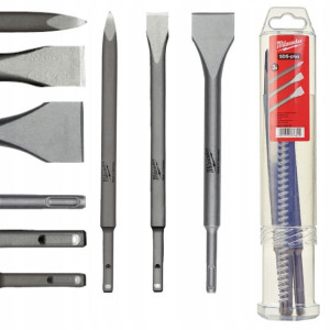 Zestaw Dłut Sds-plus 3szt 250mm Szpicak Milwaukee