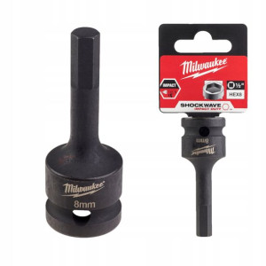 Nasadka Udarowa 1/2'' Milwaukee Shockwave Hex 8