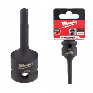 Nasadka Udarowa 1/2'' Milwaukee Shockwave Hex 6