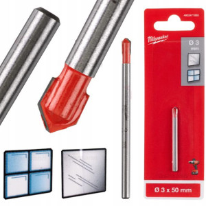 Wiertło Do Szkła Płytek Ceramicznych Milwaukee 3mm