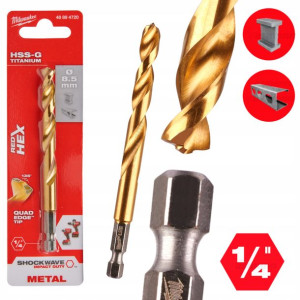 Wiertło Do Metalu Milwaukee Hss-g - 8,5x114mm
