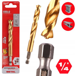 Wiertło Do Metalu Milwaukee Hss-g - 11x125mm