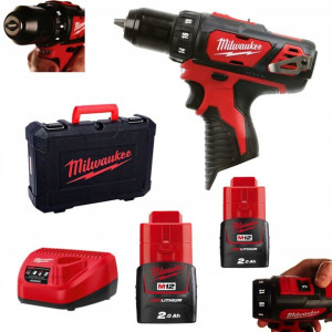 Wiertarko-wkrętarka Milwaukee M12 Bdd-202c