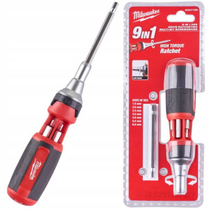 Uniwersalny Wkrętak Z Grzechotką 9w1 Hex Milwaukee