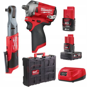Zestaw Elektronarzędzi Milwaukee M12 Fpp2av-422p