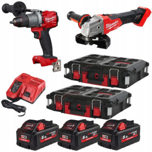 Zestaw Elektronarzędzi Milwaukee M18 Fpp2d2-533p