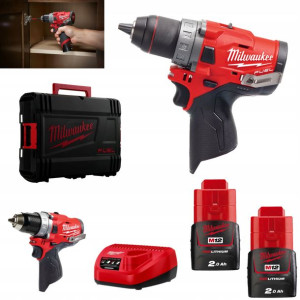 Wiertarko-wkrętarka Milwaukee M12 Fdd-202x