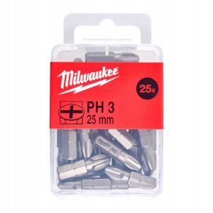 Milwaukee Bit Profesjonalny Ph 3 25mm 25szt