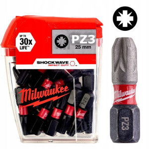 Milwaukee Bit Udarowy Shockwave Pz 3 25mm 25 Szt