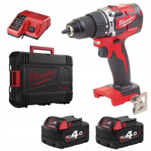 Wiertarko-wkrętarka Udar Milwaukee M18 Cblpd-402c