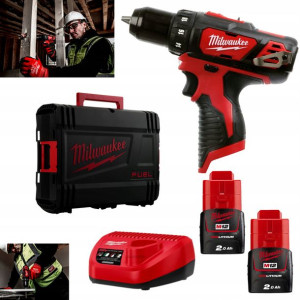 Wiertarko-wkrętarka Milwaukee M12 Bdd-202x