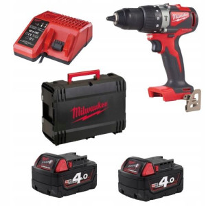 Wiertarko-wkrętarka Udar Milwaukee M18 Blpd-402x