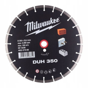 Tarcza Diamentowa Milwaukee Duh 350mm