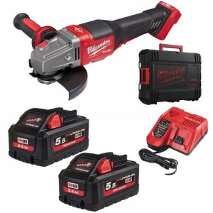 Szlifierka Kątowa Milwaukee M18 Fhsag125xpdb-552x