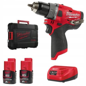 Wiertarko-wkrętarka Udarowa Milwaukee M12 Fpd-202x