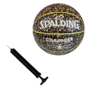 Piłka do koszykówki Spalding Commander Indoor/Outdoor r. 7 + Pompka