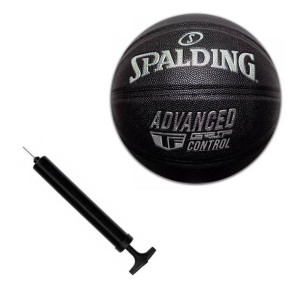 Piłka do koszykówki Spalding Advanced Grip Control in / out + Pompka