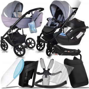 Wózek 4w1 Bexa Ideal 2.0 Le103 I Cybex Aton + Baza