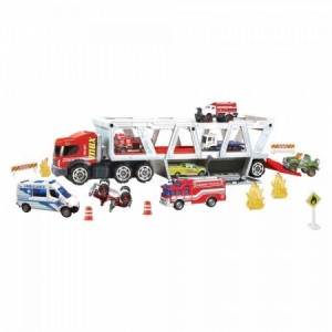 Transporter Wóz strażacki Mattel