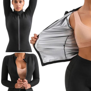 Bluza Odchudzająca Termiczna Długi Rękaw L/xl