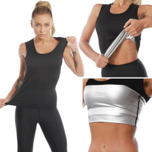 Bluzka Odchudzająca Termiczna Tank Top 2xl/3xl