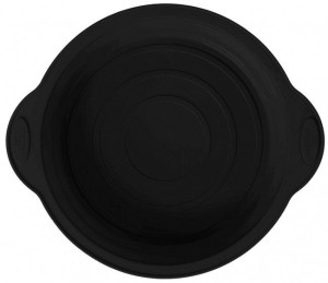 Gerlach SMART czarna forma silikonowa okrągła 22cm