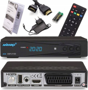 Tuner Odbiornik Satelitarny Ankaro DSR 2100 DVB-S2