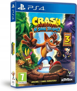 Crash Bandicoot N. Sane Trilogy | Zestaw Gier PS4/PS5 (3w1)