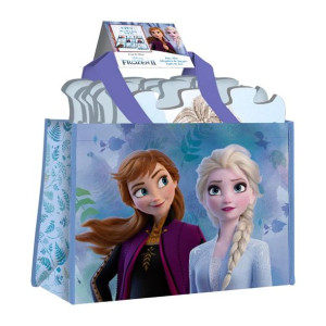 Mata piankowa puzzle w torbie Frozen. Kraina Lodu