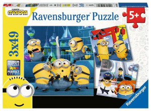 Puzzle 3x49el Minionki 50826 RAVENSBURGER
