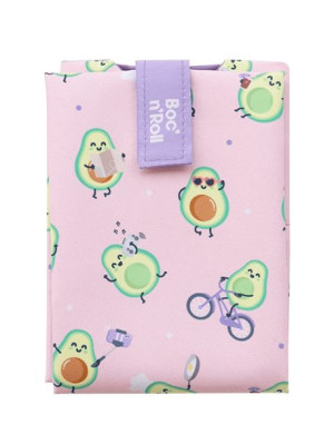 Owijka na kanapki Boc'n'Roll Mr. Wonderful Avocado - różowa