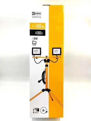 Naświetlacz Led Hobby Slim 2x 20w+statyw