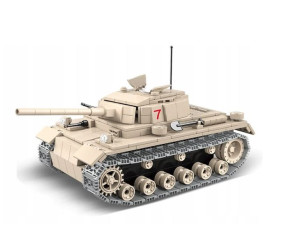 Klocki Czołg Wojskowy Panzerkampf Wagen 3 10067