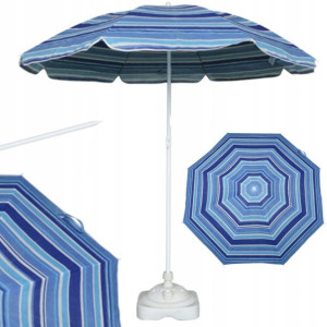 Duży Parasol Plażowy Ogrodowy Składany Kemping 180