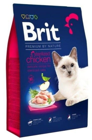 Brit Premium By Nature Cat Sterilized Chicken 1,5kg