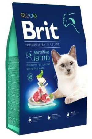 Brit Premium By Nature Cat Sensitive Lamb 1,5kg