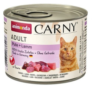 Animonda Carny Adult Indyk + Jagnięcina puszka 200g