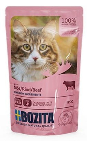 Bozita Cat Wołowina w sosie saszetka 85g