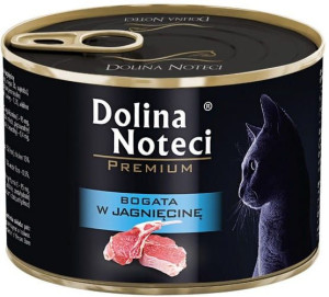 Dolina Noteci Premium Kot Bogata w jagnięcinę puszka 185g