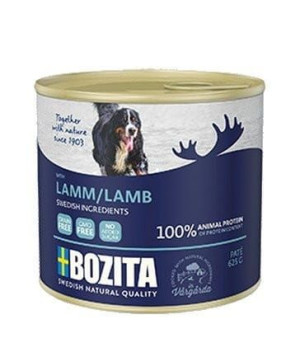 Bozita Dog Pasztet z jagnięciną puszka 625g