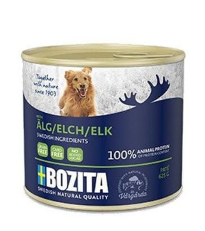 Bozita Dog Pasztet z łosiem puszka 625g