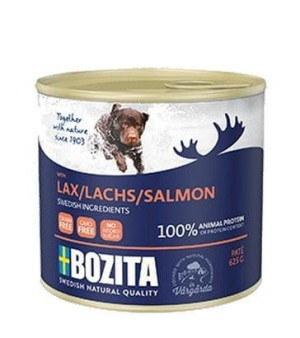 Bozita Dog Pasztet z łososiem puszka 625g