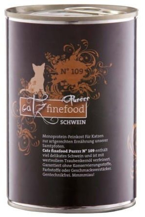 Catz Finefood Purrrr N.109 Dzik puszka 400g