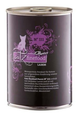 Catz Finefood Purrrr N.111 Jagnięcina puszka 400g