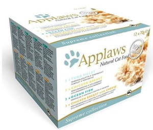 Applaws puszki dla kota Multipack Mixed 12x70g