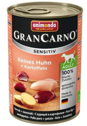 Animonda GranCarno Sensitiv Kurczak + ziemniaki puszka 400g