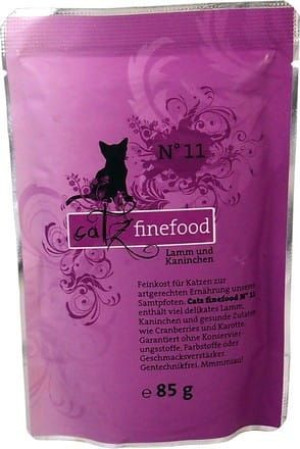 Catz Finefood Classic N.11 Jagnięcina i Królik saszetka 85g
