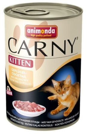 Animonda Carny Kitten Wołowina + Drób puszka 400g