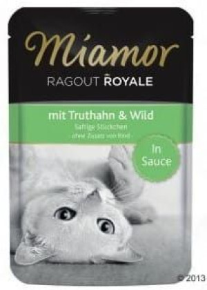 Miamor Ragout Royale z Indykiem i Dziczyzną w sosie saszetka 100g