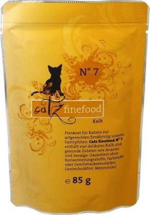 Catz Finefood Classic N.07 Wołowina i cielęcina saszetka 85g